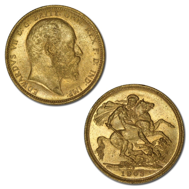 1903 Sydney Gold Sovereign Lustrous UNC/nUNC