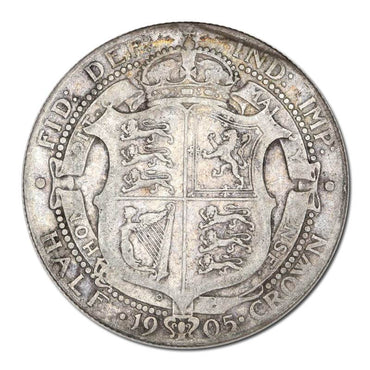 Great Britain 1905 King Edward VII Halfcrown KEY DATE!