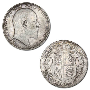 Great Britain 1905 King Edward VII Halfcrown KEY DATE!