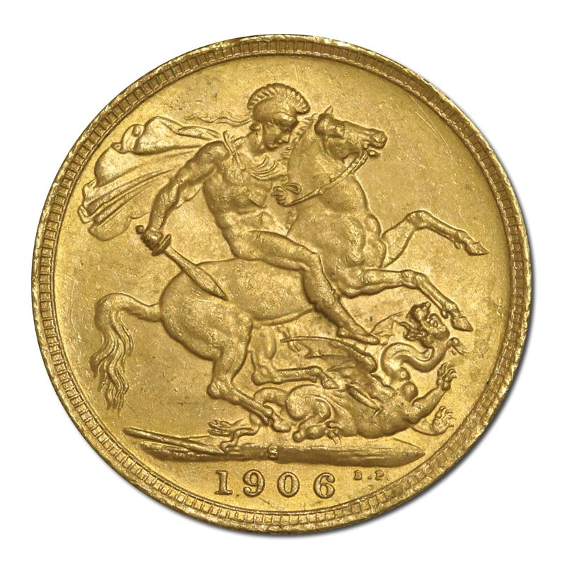1906 Sydney King Edward VII Gold Sovereign Lustrous UNC
