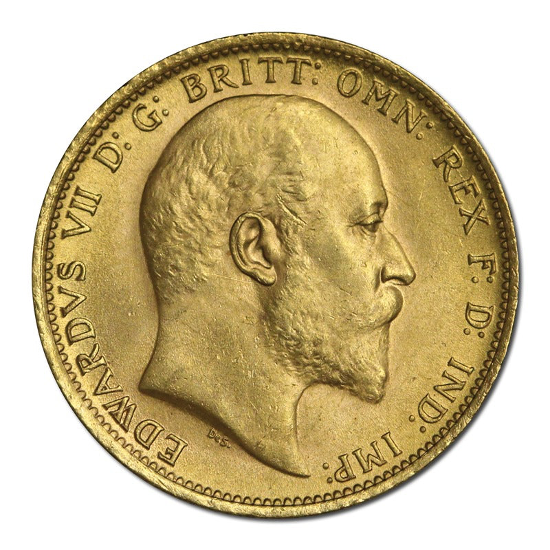 1906 Sydney King Edward VII Gold Sovereign Lustrous nUNC