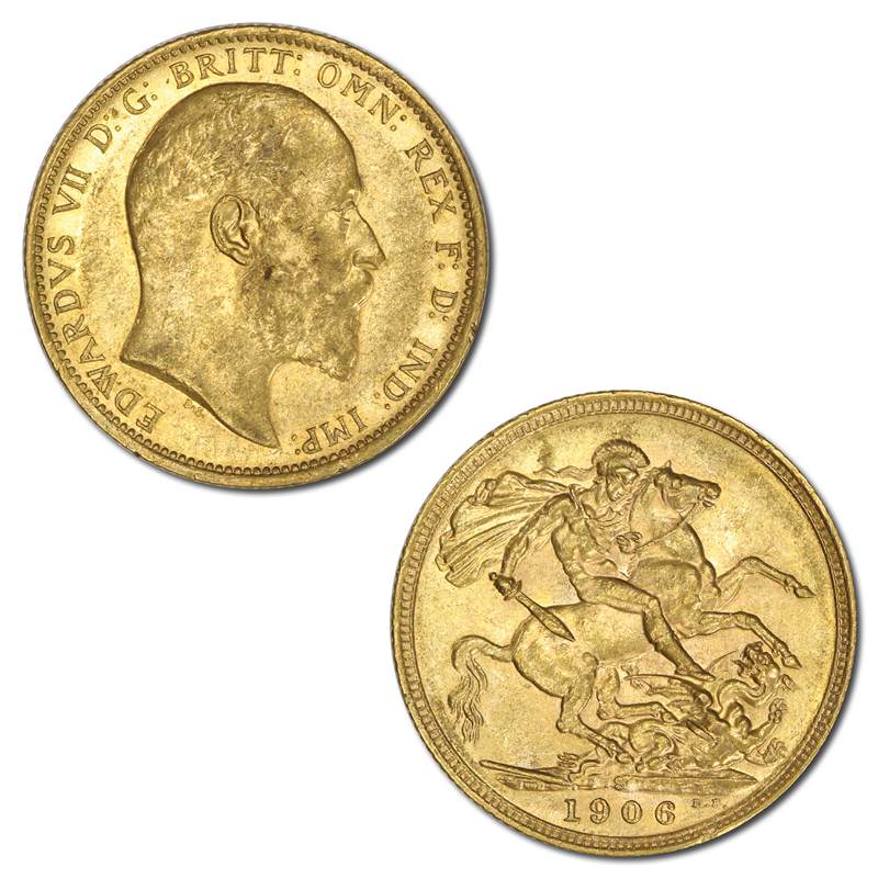 1906 Sydney King Edward VII Gold Sovereign EF
