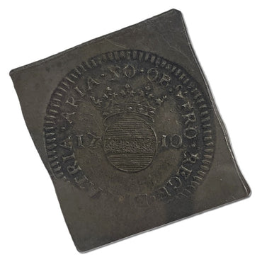 France, Aire 1710 Uniface Siege Klippe 50 Sols