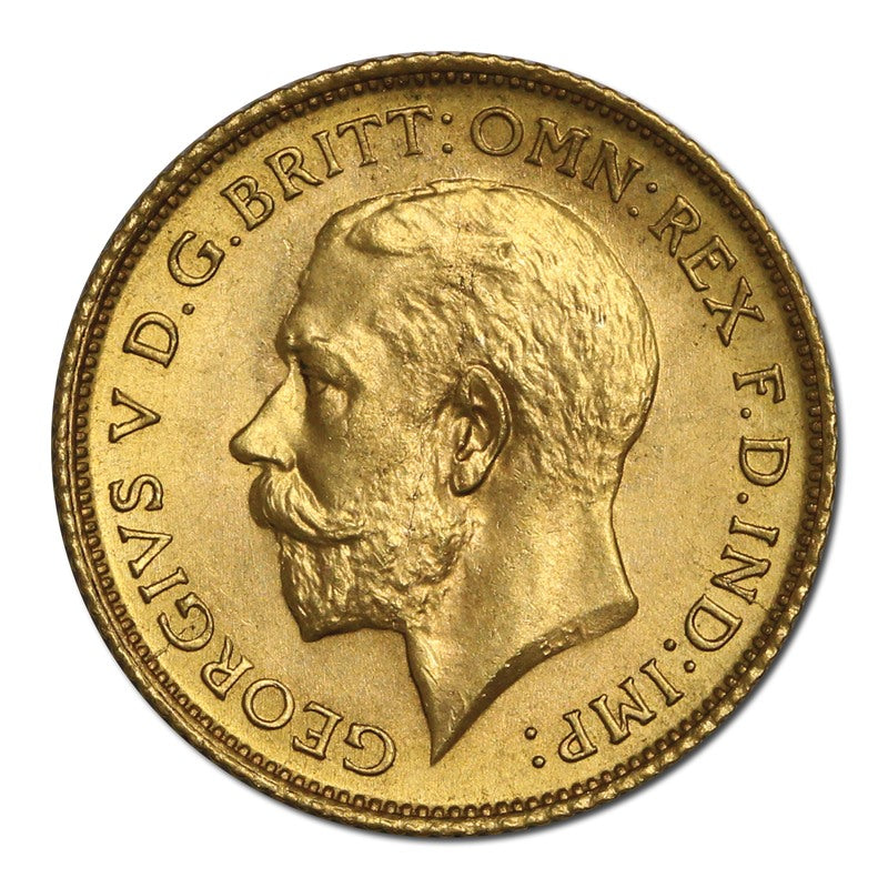 1911 Sydney Gold Half Sovereign Choice UNC