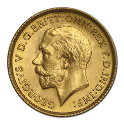 1911 Sydney Gold Half Sovereign Choice UNC