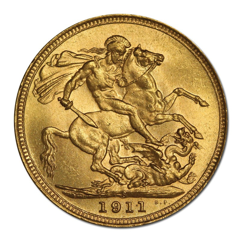 1911 Sydney Gold Sovereign nUNC