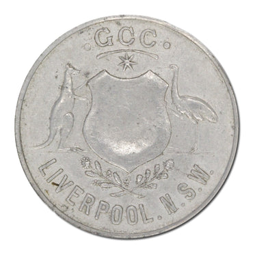 Australia 1914-16 German Concentration Camp Aluminium Token