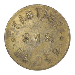 World War I SMS Emden Canteen 50 Pfennig EF