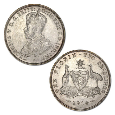 Australia 1914 Heaton Florin
