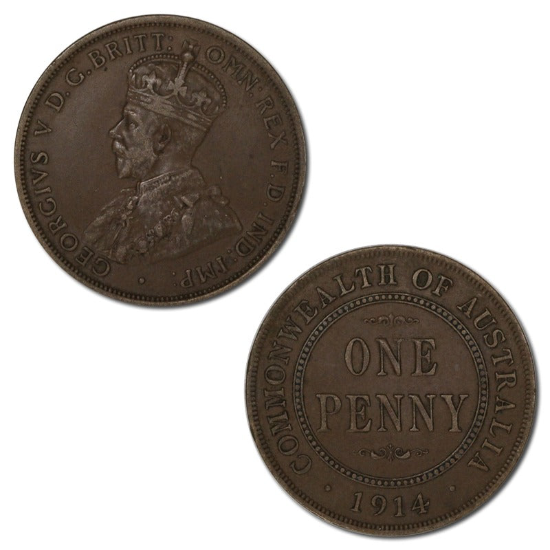 Australia 1914 Penny VF