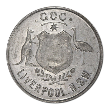 Australia 1914-16 German Concentration Camp Aluminium Token