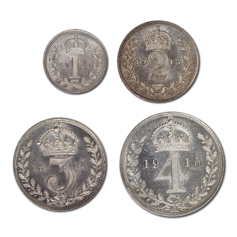 Great Britain 1915 George V Maundy Set