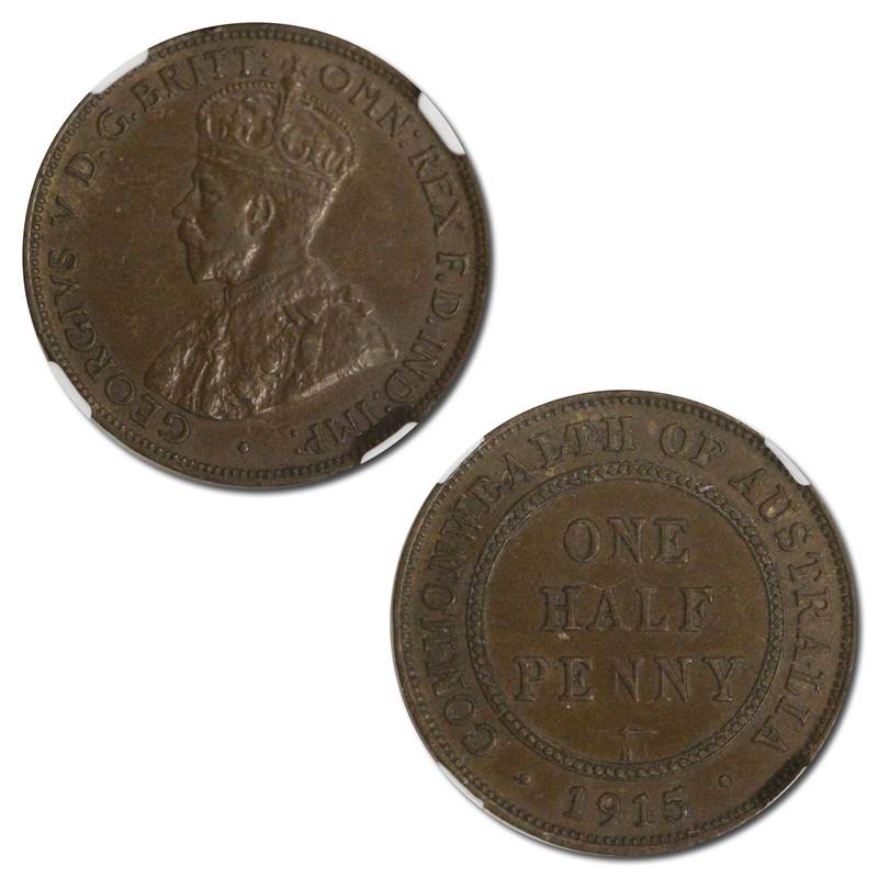 Australia 1915 H Heaton Halfpenny