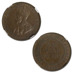 Australia 1915 H Heaton Halfpenny