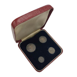 Great Britain 1920 King George V Silver Maundy Set