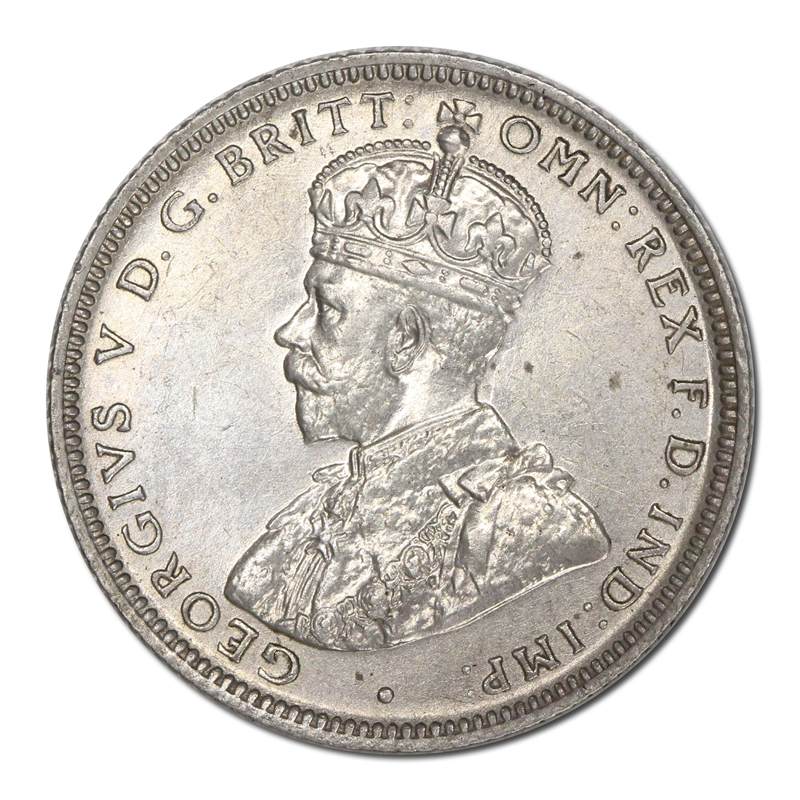 Australia 1921 Star Sydney Shilling Lustrous nUNC