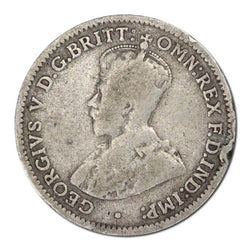 Australia 1922/1 Overdate Threepence VG RARE!