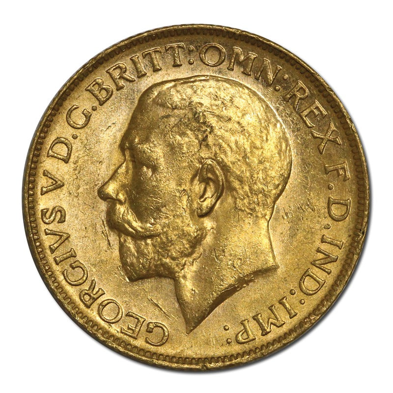 1922 Perth King George V Sovereign Lustrous nUNC