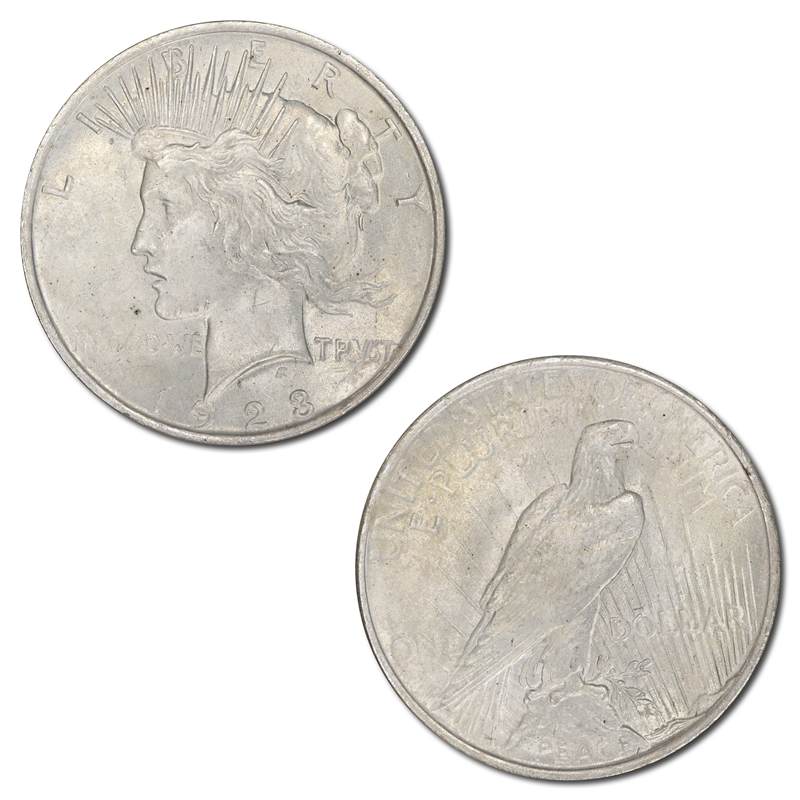 USA 1923 Philadelphia Peace Silver Dollar