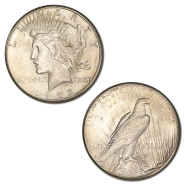 USA 1923 'S' San Francisco Silver Peace Dollar
