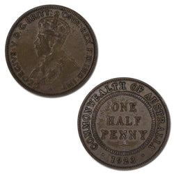 Australia 1923 Halfpenny - Key Date