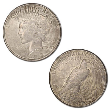 USA 1923 'S' San Francisco Silver Peace Dollar
