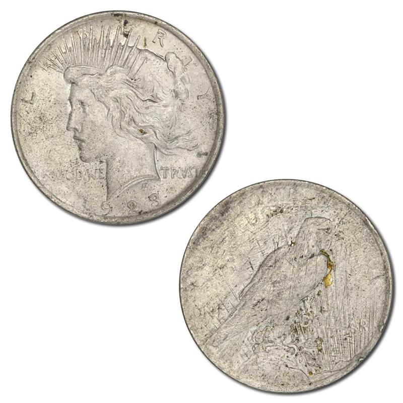 USA 1923 Philadelphia Peace Silver Dollar