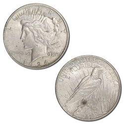 USA 1924 Philadelphia Peace Silver Dollar