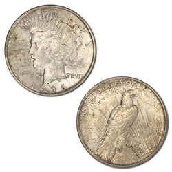 USA 1924 Philadelphia Peace Silver Dollar