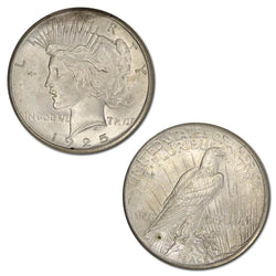 USA 1925 Philadelphia Peace Silver Dollar