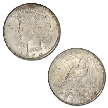 USA 1925 Philadelphia Peace Silver Dollar
