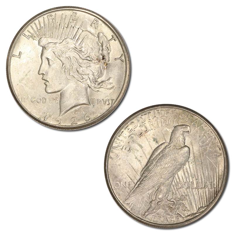 USA 1926 S San Francisco Peace Silver Dollar