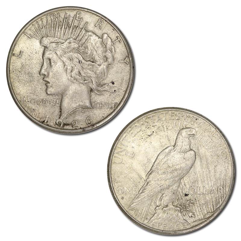 USA 1926 S San Francisco Peace Silver Dollar