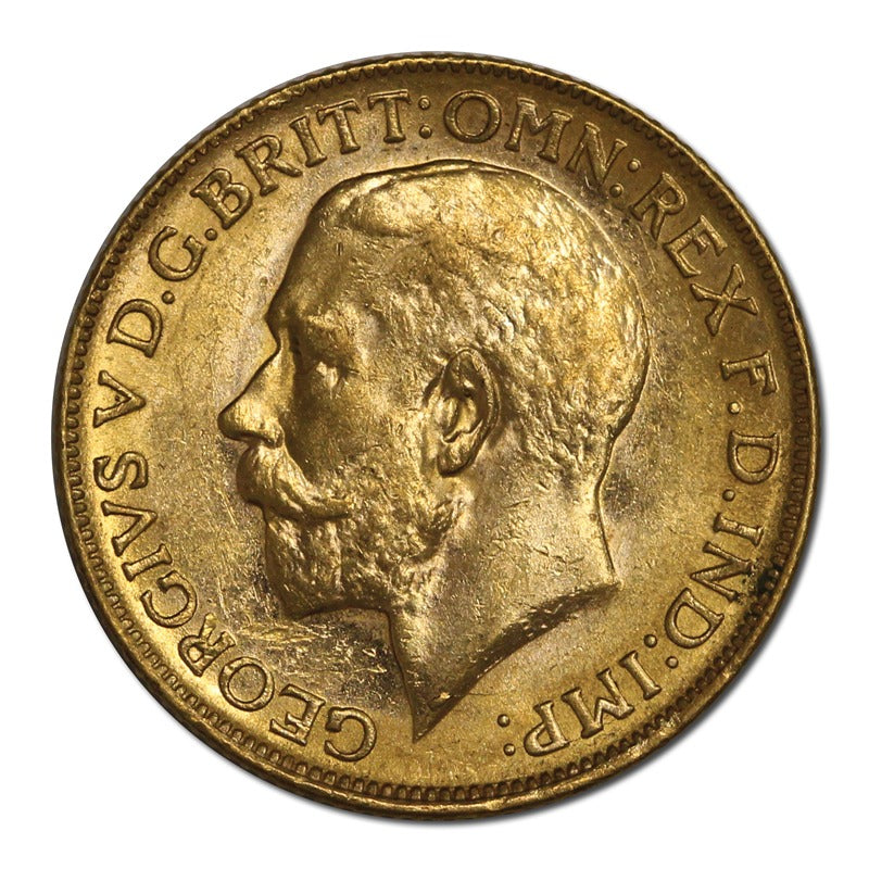 1927 Perth King George V Gold Sovereign EF