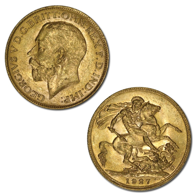 1927 Perth Gold Sovereign Lustrous UNC