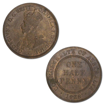Australia 1928 Melbourne Halfpenny