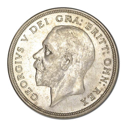 Great Britain 1928 George V Silver Wreath Crown EF