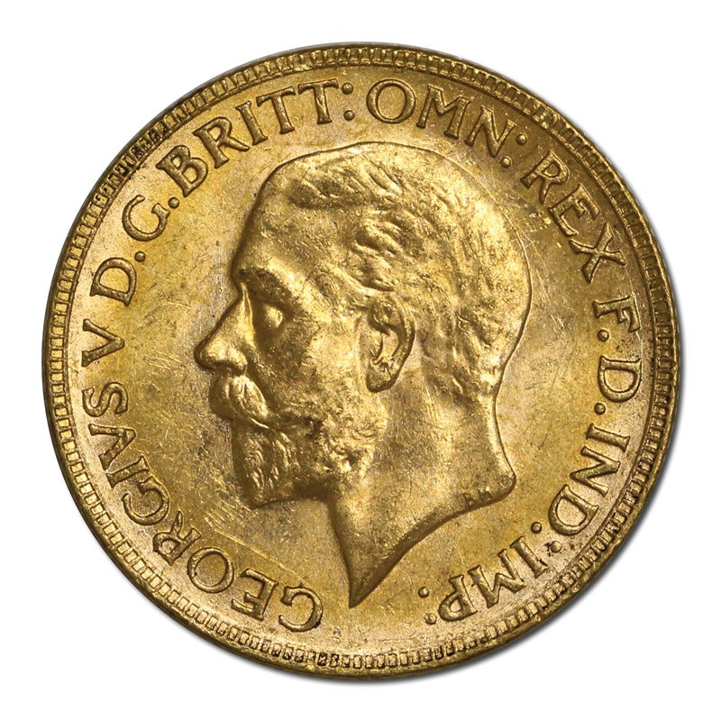 1931 Perth George V Small Head Gold Sovereign Lustrous nUNC