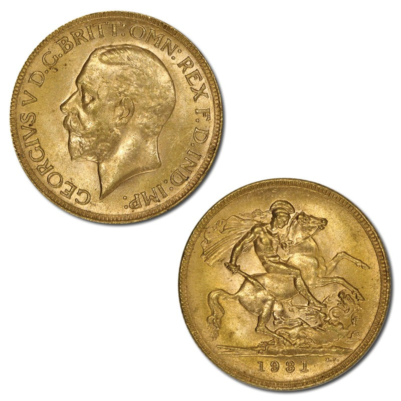 1931 Perth Gold Sovereign