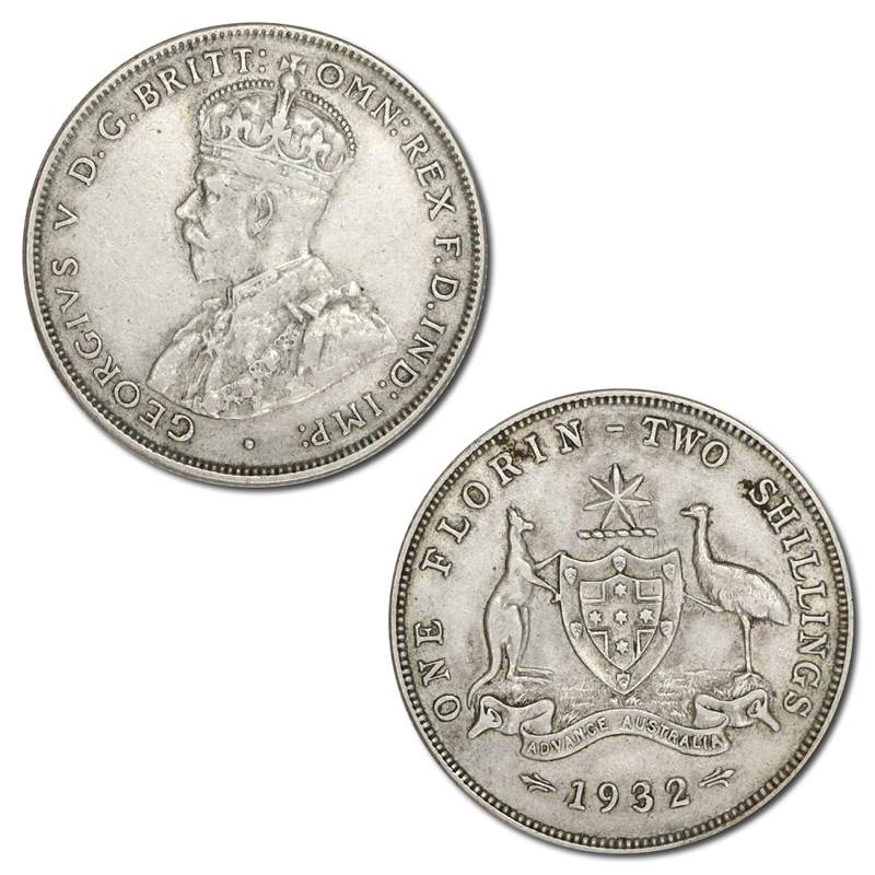 Australia 1932 Florin