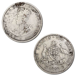 Australia 1932 Melbourne Florin Key Date!