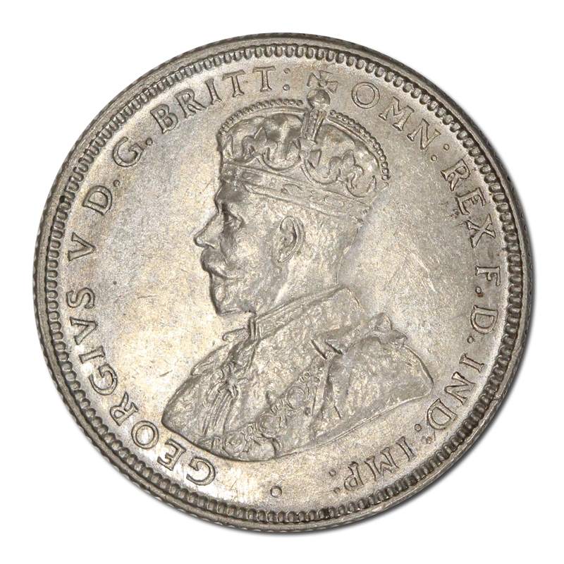 Australia 1933 George V Shilling Lustrous UNC