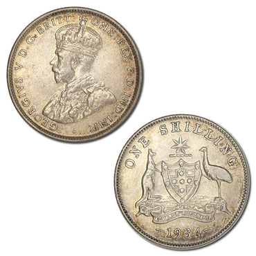 Australia 1934 Shilling VF