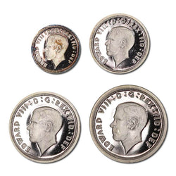 Great Britain 1936 Edward VIII Fantasy Maundy Set
