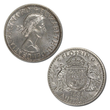 Australia 1956 Melbourne Mint Florin Proof