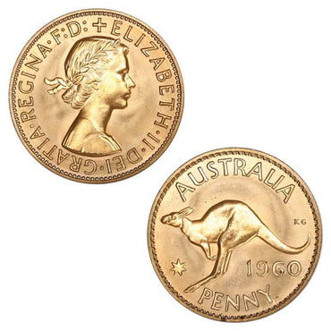 Australia 1960Y. Perth Mint Proof Penny