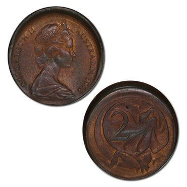 2c 1978 Error 15% Mistrike UNC