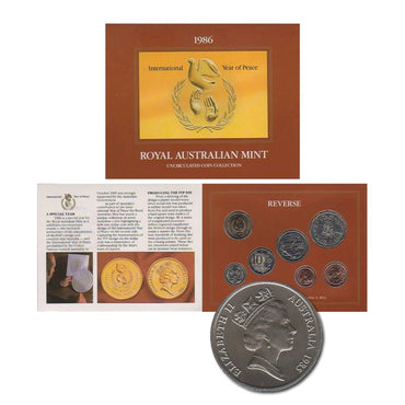 1986 Mint Set - with 1985 10 Cent Error