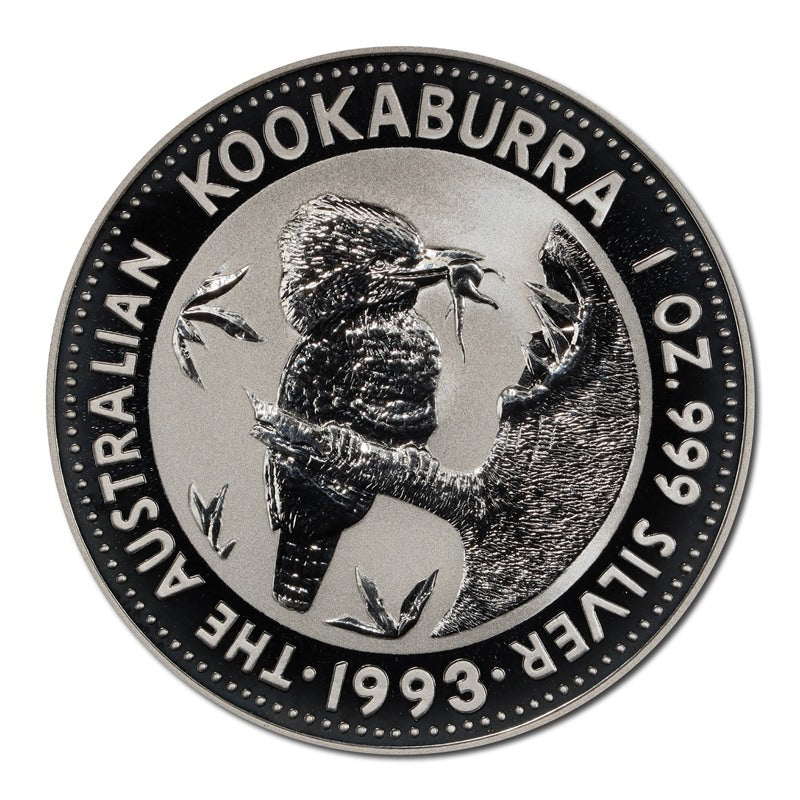 1993 Kookaburra $1 1oz Silver UNC