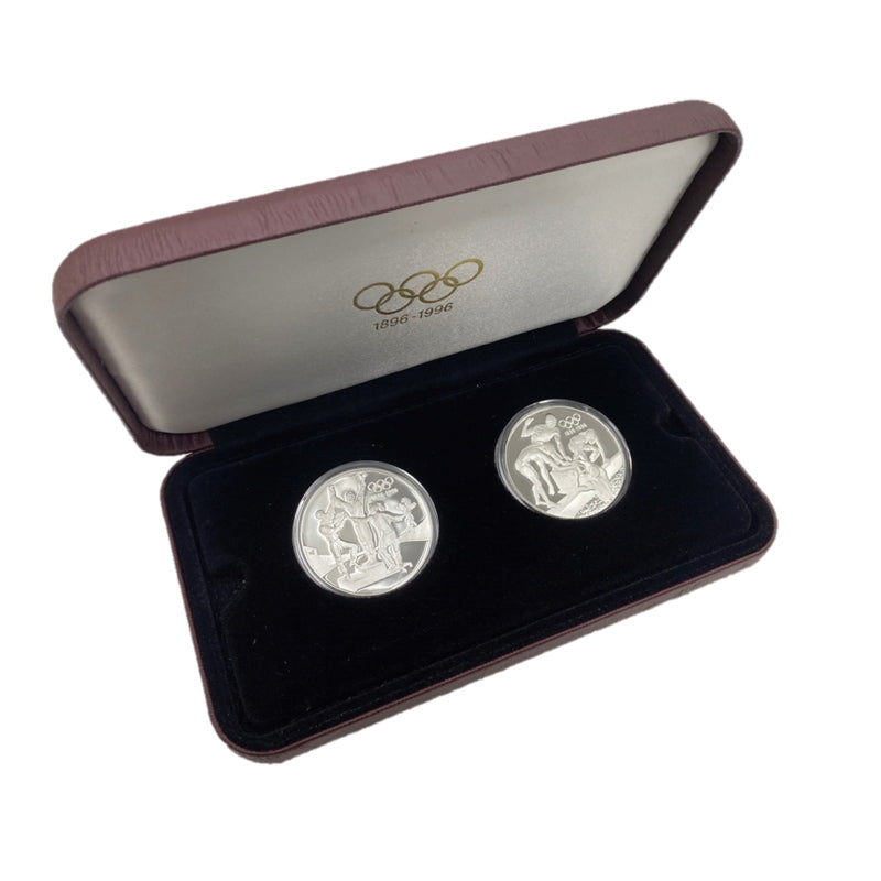 1993 Australian IOC 2 Coin Olympic Silver Proof